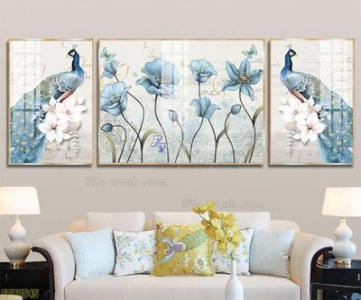 File tranh gốc Tranh treo pha lê gương FT87545 (sắc nét từng chi tiết)