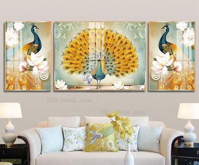 Tải file gốc Tranh treo pha lê gương FT87546 (bản PSD) gốc