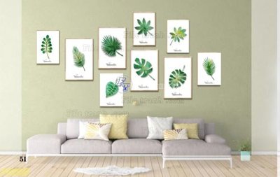 File tranh Tranh treo pha lê gương FT87567 (gốc) in vải canvas