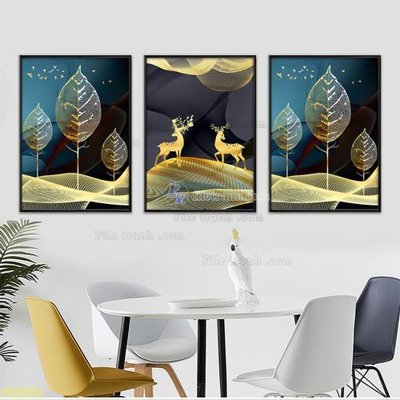 Tải file Tranh treo pha lê gương FT87668 (gốc) làm file tranh quảng cáo