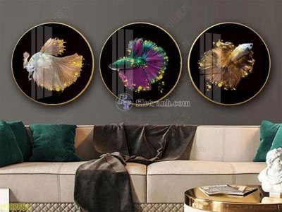 File ảnh Tranh treo pha lê gương FT87680 (gốc) in standee