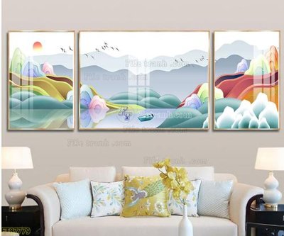 File gốc Tranh treo pha lê gương FT87779 (bản quyền) cho in ấn