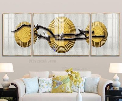 Download file gốc Tranh treo pha lê gương FT87793 (in mica) 3D