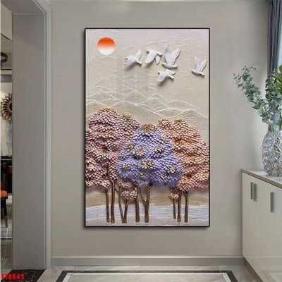 Tải về hình ảnh gốc Tranh trang trí lối vào 1 tấm FT8843 sắc nét