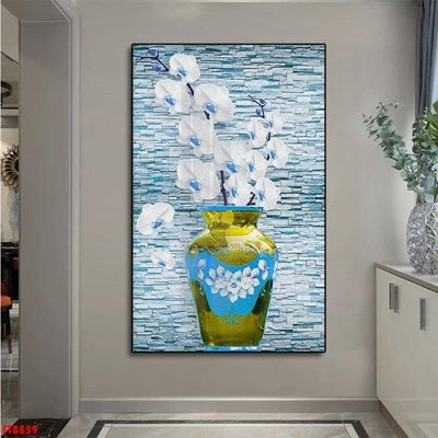 Download file Tranh trang trí lối vào 1 tấm FT8859 (gốc) in mica cao cấp