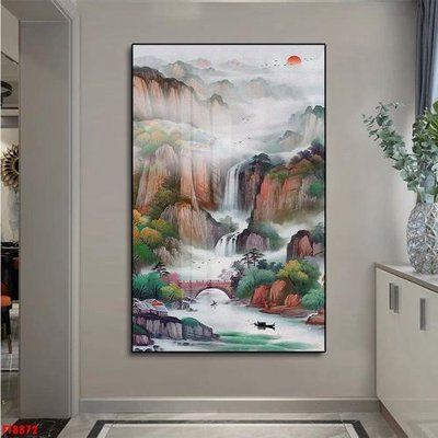 File gốc Tranh trang trí lối vào 1 tấm FT8872 (in 3D) cho trang trí