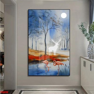 Tải file Tranh trang trí lối vào 1 tấm FT8890 (gốc) làm file in ấn