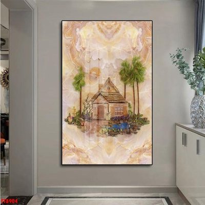 File ảnh Tranh trang trí lối vào 1 tấm FT8904 (gốc) in biển hiệu