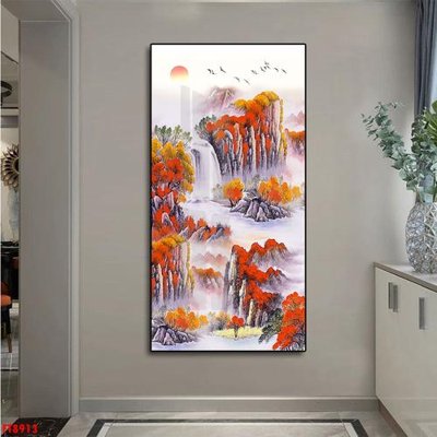 File gốc Tranh trang trí lối vào 1 tấm FT8913 (phiên bản chuẩn) để in ấn