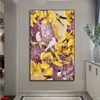 File gốc Tranh trang trí lối vào 1 tấm FT8926 (in mica) làm quà tặng