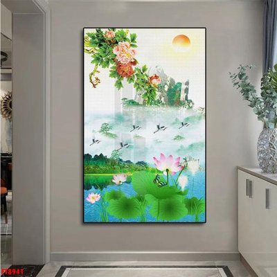 Mua file gốc Tranh trang trí lối vào 1 tấm FT8941 (chất lượng) tại Filetranh.com