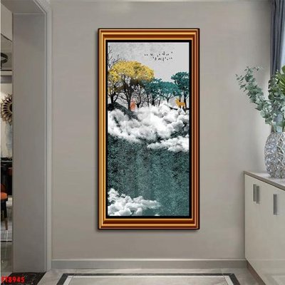 File in ấn Tranh trang trí lối vào 1 tấm FT8945 (bản gốc) chất lượng cao