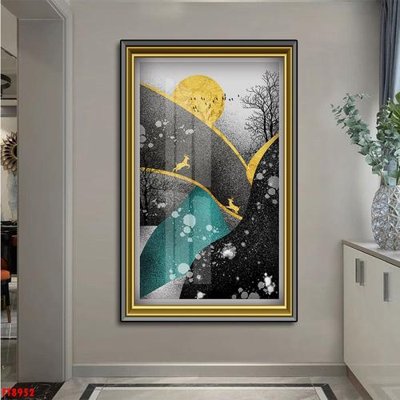 Download file Tranh trang trí lối vào 1 tấm FT8952 (gốc) cho xưởng in