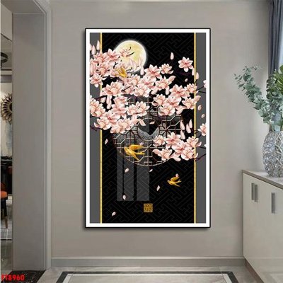 File gốc Tranh trang trí lối vào 1 tấm FT8960 (cho in UV) siêu nét