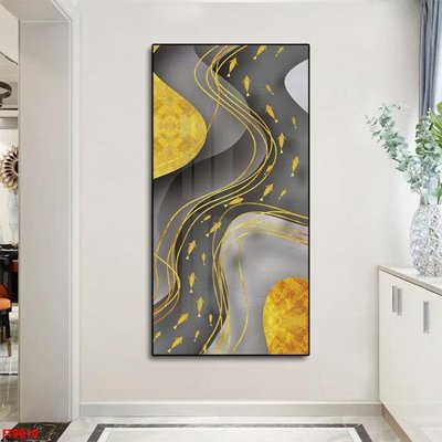 File gốc in tráng gương Tranh trang trí lối vào 1 tấm FT9010 chi tiết