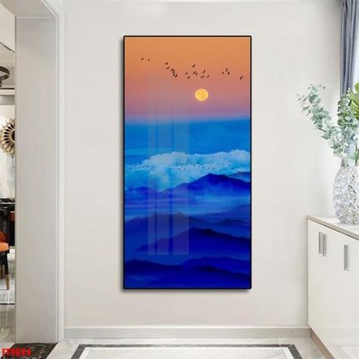 File gốc Tranh trang trí lối vào 1 tấm FT9024 (trang trí) phòng làm việc