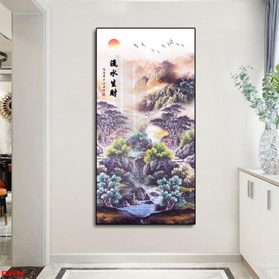 Download file Tranh trang trí lối vào 1 tấm FT9134 (gốc) in mica đèn LED