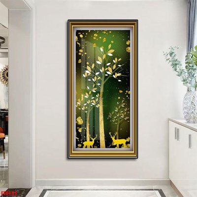 Tải file Tranh trang trí lối vào 1 tấm FT9155 (ảnh gốc) file AI/EPS