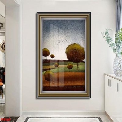 Download file gốc Tranh trang trí lối vào 1 tấm FT9169 (in mica) trang trí