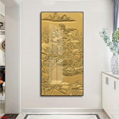 File tranh File tranh lối vào FT9183 (ảnh gốc) in trần 3D