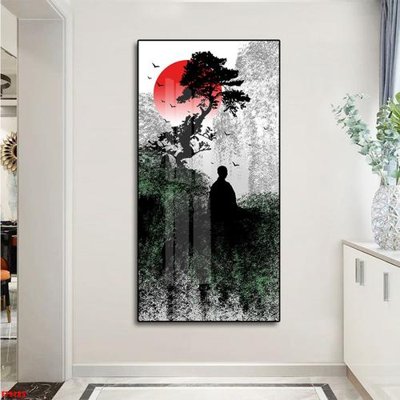 File PSD File tranh lối vào FT9185 (gốc) nhiều lớp (multi-layer)