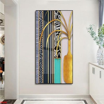 File gốc File tranh lối vào FT9199 (in tráng gương) sang trọng