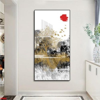 File PSD File tranh lối vào FT9384 (bản gốc) dễ dàng edit