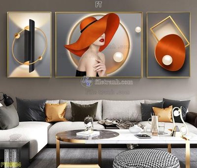 File gốc File tranh hiện đại pha lê gương FT95034 (phiên bản chuẩn) để in ấn