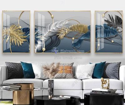 Tệp tin gốc File tranh hiện đại pha lê gương FT95060 (dùng cho in) File tranh hiện đại pha lê gương FT95060