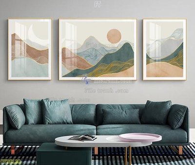 Hình ảnh gốc File tranh hiện đại pha lê gương FT95138 (để in khổ lớn)