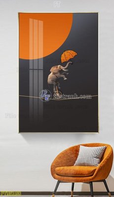 File gốc File tranh hiện đại pha lê gương FT95198 (ảnh chi tiết) để in lụa