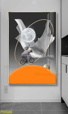 Tải file File tranh hiện đại pha lê gương FT95204 (ảnh gốc) in gạch 3D