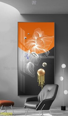 File gốc File tranh hiện đại pha lê gương FT95276 (thiết kế) độc quyền