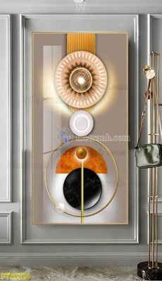 Hình ảnh file gốc File tranh hiện đại pha lê gương FT95326 (chất lượng cao)