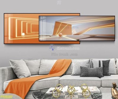 Download file gốc File tranh hiện đại pha lê gương FT95367 (in lụa) tranh 3D