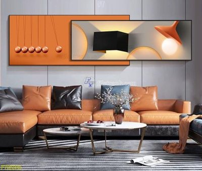 File in trần File tranh hiện đại pha lê gương FT95383 (bản gốc) bầu trời