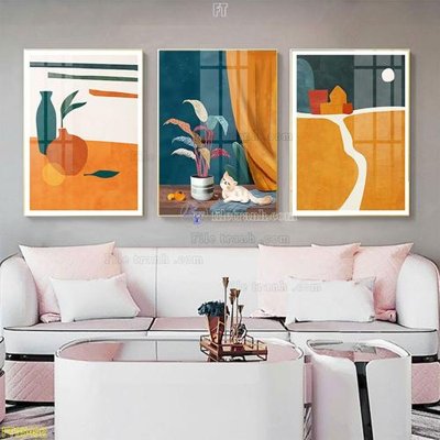 File tranh File tranh hiện đại pha lê gương FT95492 (ảnh gốc) sắc nét hoàn hảo