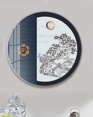 File in trần File tranh hiện đại pha lê gương FT95540 (bản gốc) 5D