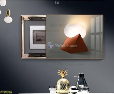 Chi tiết file gốc File tranh hiện đại pha lê gương FT95562 (cho in tráng gương)
