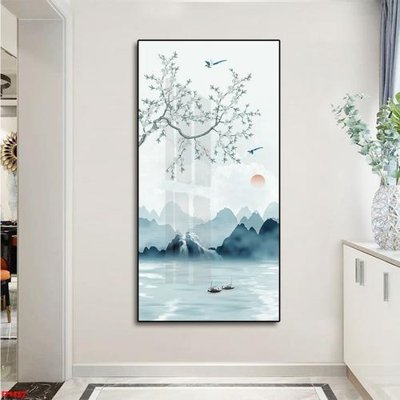 File in mica File tranh lối vào FT9562 (bản gốc) làm vách ngăn