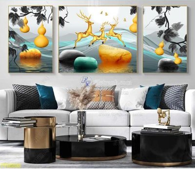 Tải file File tranh hiện đại pha lê gương FT95636 (gốc) làm file in ấn