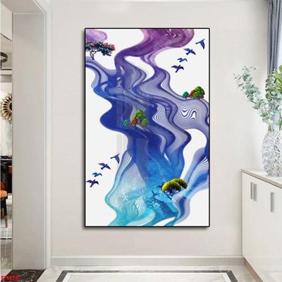 File tranh File tranh lối vào FT9574 (bản gốc) in canvas