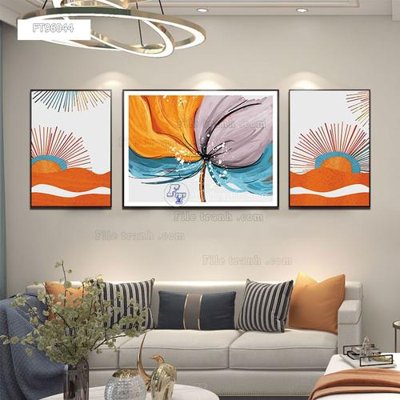 File tranh in tráng gương Tranh treo pha lê gương FT96044 (siêu nét)