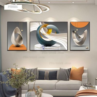 File tranh trang trí Tranh treo pha lê gương FT96081 (file gốc)