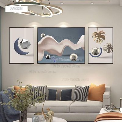 Mua file tranh gốc Tranh treo pha lê gương FT96088 tại Filetranh.com