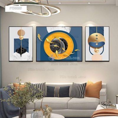 File gốc in ấn Tranh treo pha lê gương FT96095 độ phân giải cao