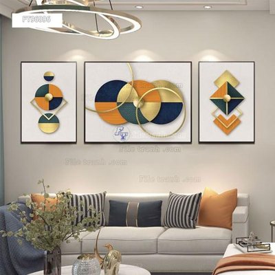 File gốc Tranh treo pha lê gương FT96096 (chủ đề hiện đại) trang trí