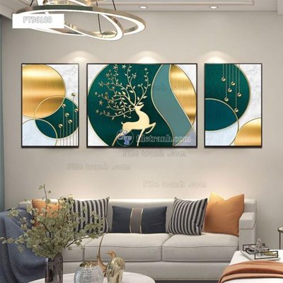 File gốc Tranh treo pha lê gương FT96100 (ảnh rõ nét) để in