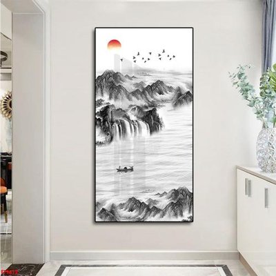 File gốc in tráng gương File tranh lối vào FT9612 chi tiết