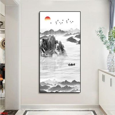 File in trần File tranh lối vào FT9613 (file gốc) phong thủy